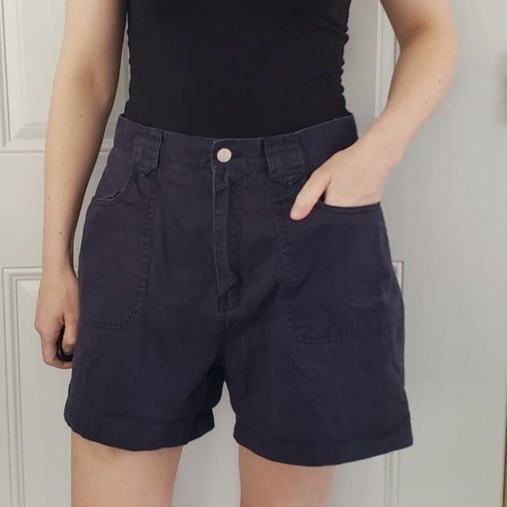 90s Blue Mom Shorts
